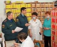 Пожарная безопасность учреждений здравоохранения Калининского района г. Уфы под контролем